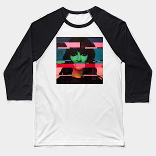 Glitch VIII - Self portrait Baseball T-Shirt